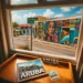 Aruba San Nocilas Straat kunst AI image.