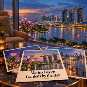 Illustratieve omslag Marina Bay en Gardens by the Bay